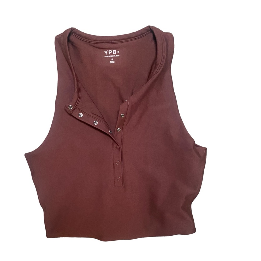 YPB Sleeveless Crop Top